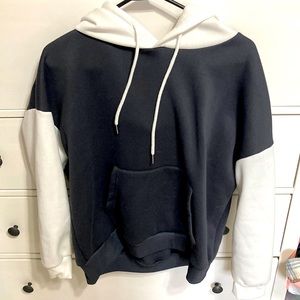 Color block hoodie